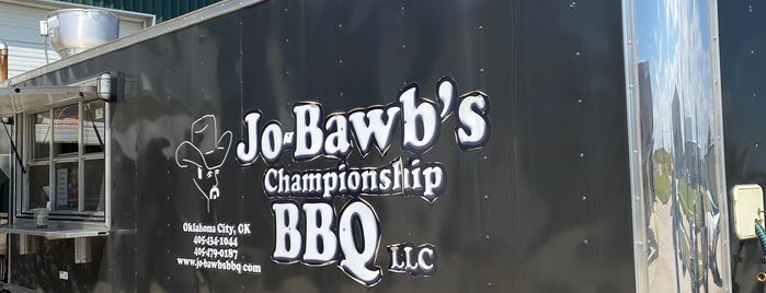 Jo-Bawb's BBQ is one of Food to Try - Not NY.