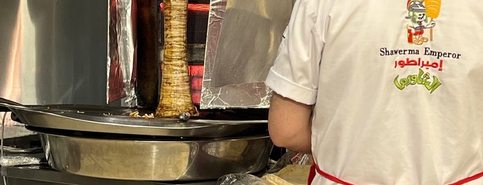 Emperator Shawarma is one of اكلات خفيفه فطور.