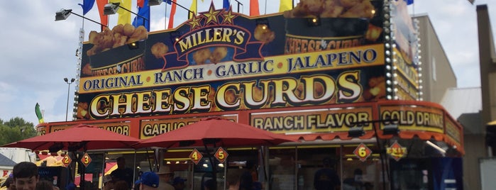 Original Cheese Curds is one of State Fair Venues.