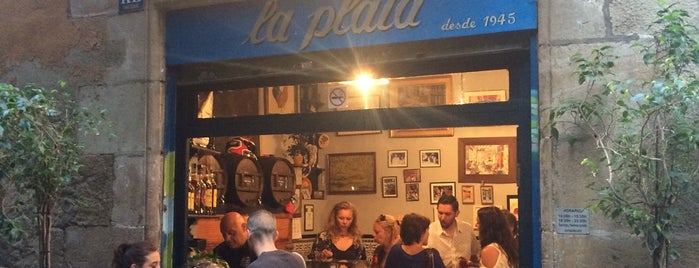 Bar La Plata is one of Cenar en bcn.
