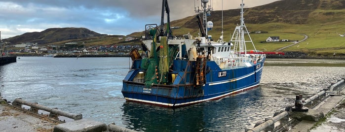 Scalloway Harbour is one of UK.
