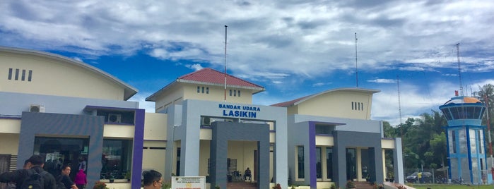 Bandar Udara Lasikin (SNB) is one of Airports in Sumatra & Java.