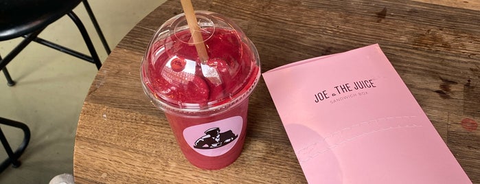 JOE & THE JUICE is one of The 15 Best Places for Chocolate Milk in London.