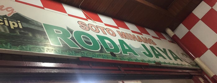 Soto Minang "Roda Jaya" is one of Padang.
