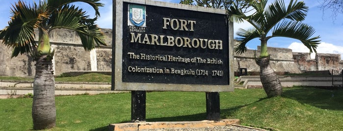 Benteng Marlborough (Fort Marlborough) is one of Bengkulu area.