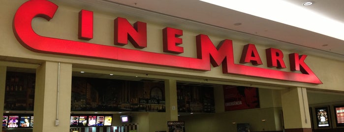 Cinemark is one of melhores lugares.