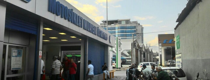 TÜVTÜRK Motosiklet Muayene İstasyonu is one of Turkay'ın Beğendiği Mekanlar.