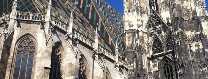 St. Stephen's Cathedral is one of Vienna's Highlights = Peter's Fav's.