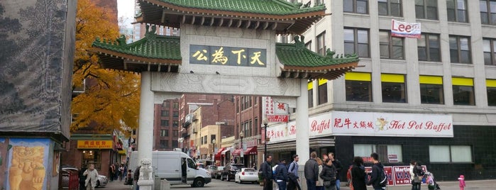 Chinatown is one of Boston.