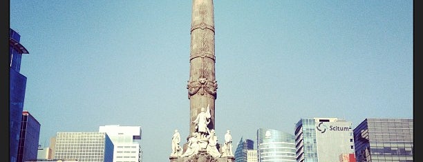 Monumento a la Independencia is one of CDMX.