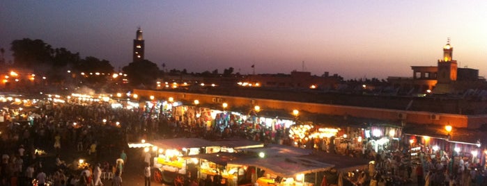 Place Jemaa el-Fna is one of Morocco.