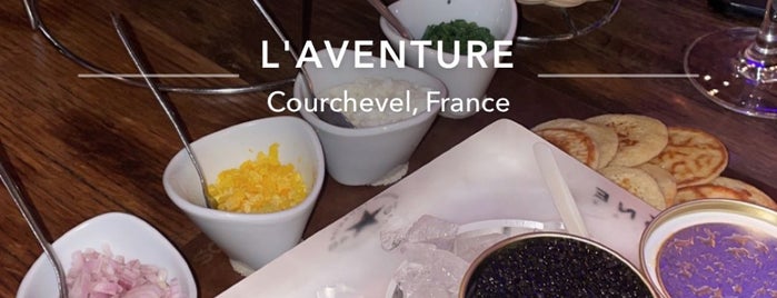L'Aventure is one of courchevel list.