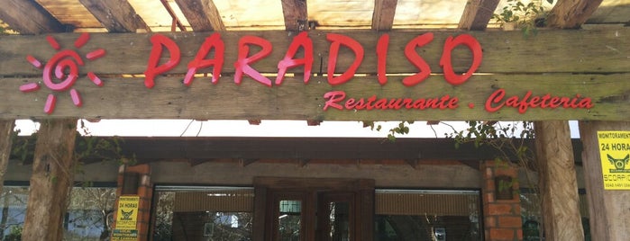 Paradiso Restaurante is one of Tempat yang Disukai Manuela.