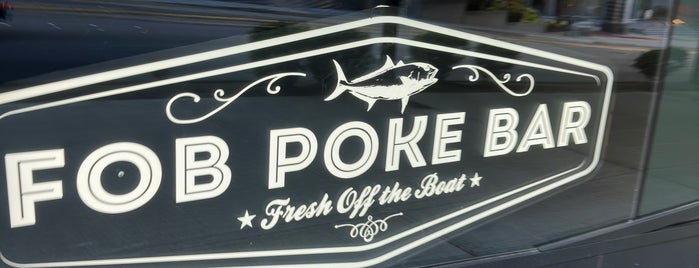 FOB Poke Bar is one of Seattle.