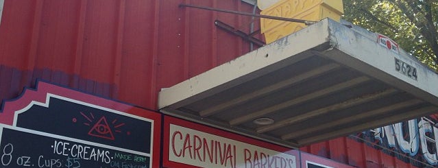 Carnival Barker's is one of Dallas Foods.