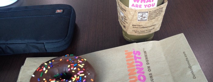 Dunkin' is one of Places to go eat.