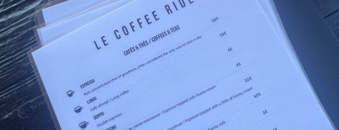 Le Coffee Ride is one of Bike stores/cafè.