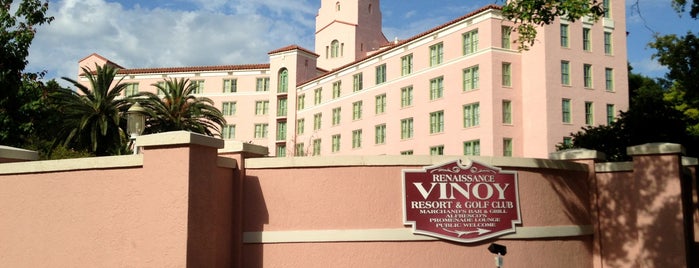 The Vinoy Resort & Golf Club, Autograph Collection is one of St. Petersburg, FL.