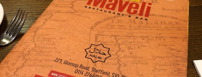 Maveli Restaurant is one of สถานที่ที่ Ankur ถูกใจ.