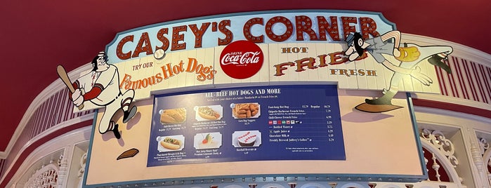 Casey's Corner is one of Disney World FL.