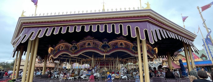 Prince Charming Regal Carousel is one of Disney World.