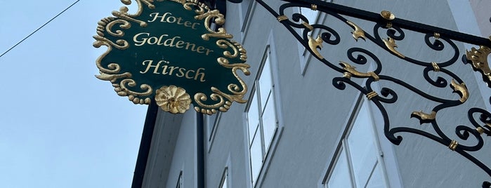 Hotel Goldener Hirsch is one of Starwood Hotels in Germany, Austria & Switzerland.