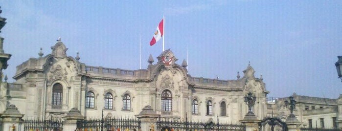 Palacio de Gobierno is one of Lima, Ciudad de los Reyes.