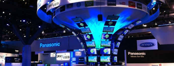 Panasonic @ CES 2012 is one of CES 2012 badge.