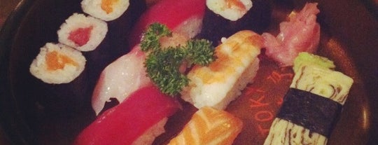 Tokio Sushi is one of comer.