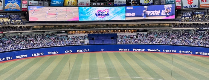 ナゴヤドーム パノラマシート内野側席 is one of 野球場.
