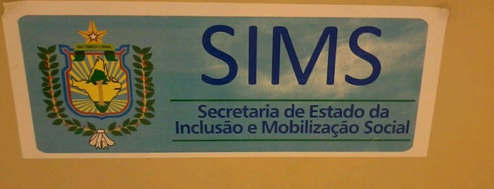 SIMS Secretaria de Estado da Inclusão e Mobilização Social is one of Check.