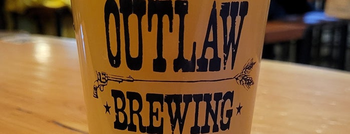 Outlaw Brewing is one of Tom's Favorites.