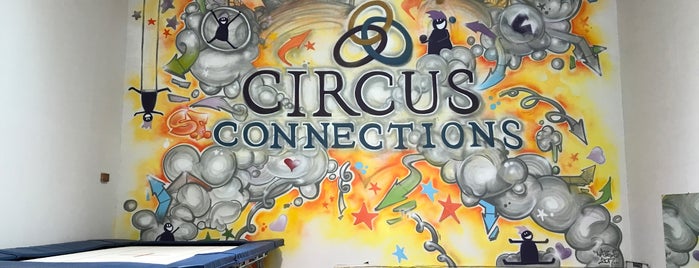 Circus Connections is one of Tempat yang Disukai Lorcán.