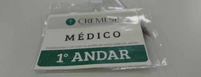 Conselho Regional de Medicina do Estado de São Paulo - CREMESP is one of Tempat yang Disukai Heloisa.