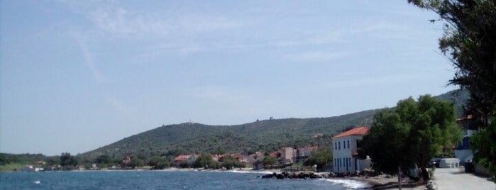 Skala Mistegnon Beach is one of Burç’s Liked Places.