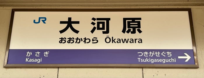 Ōkawara Station is one of 関西本線.