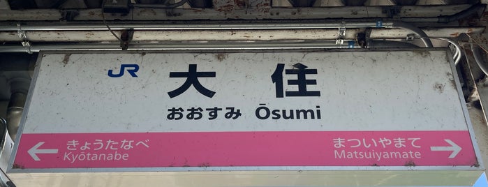 大住駅 is one of 🚄 新幹線.