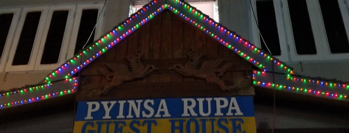 Pyinsa Rupa Guesthouse is one of Myanmar.