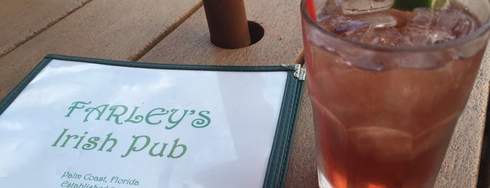 Farley's Irish Pub is one of Palm Coast Restaurants.
