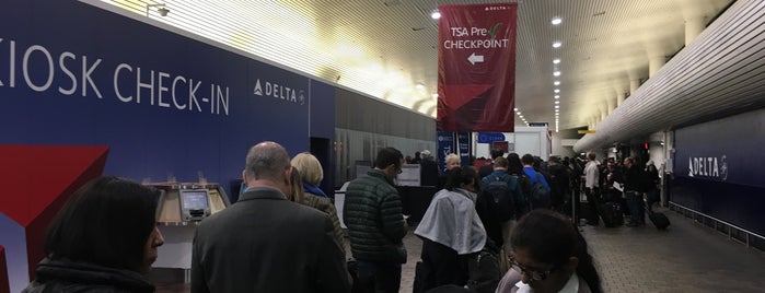 TSA Pre Checkpoint is one of Departures.