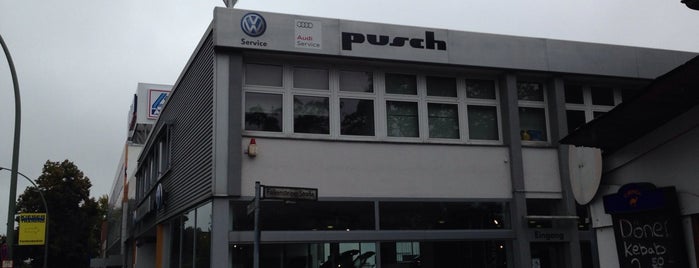 VW Audi Autohaus Pusch is one of Impaledさんのお気に入りスポット.