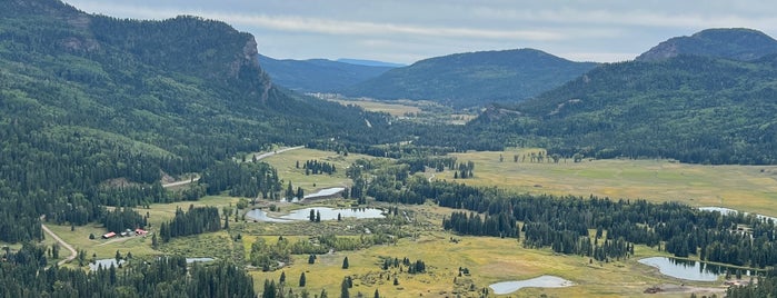 Wolf Creek Pass Summit (Elevation 10,847) is one of Pagosa Spring.