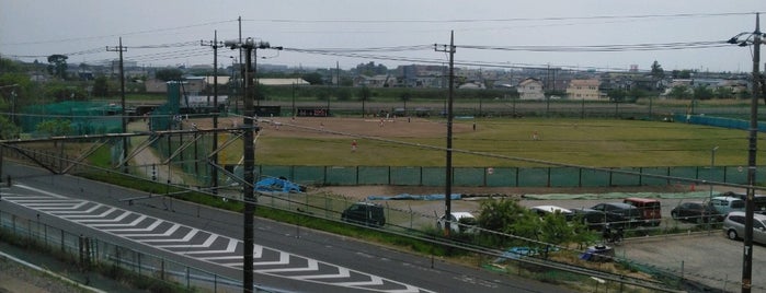成立学園鷲宮グランド is one of サッカー試合可能な学校グラウンド.
