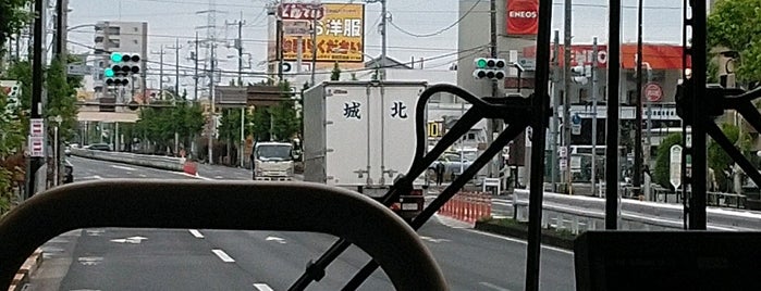 椿一丁目交差点 is one of 環状七号線（環七）.