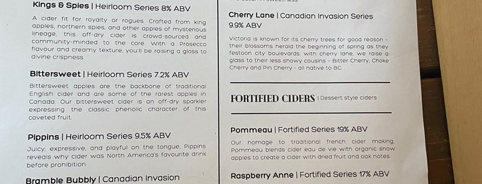 Sea Cider Farm & Ciderhouse is one of Victoria Isand.