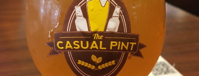 The Casual Pint is one of Lugares favoritos de Julie.