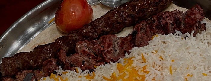 Kabobi - Persian and Mediterranean Grill is one of Gespeicherte Orte von Samantha.