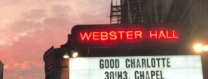 Grand Ballroom at Webster Hall is one of plans in new york.