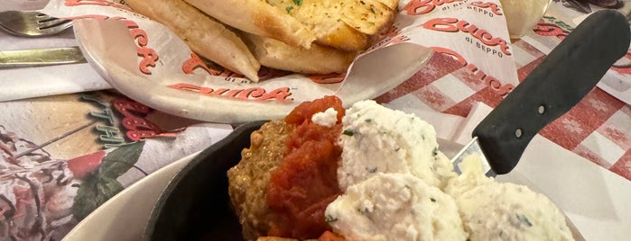 Buca di Beppo is one of HB-O.
