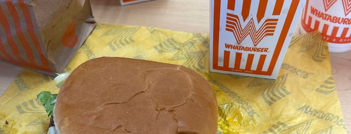 Whataburger is one of easy food shop.